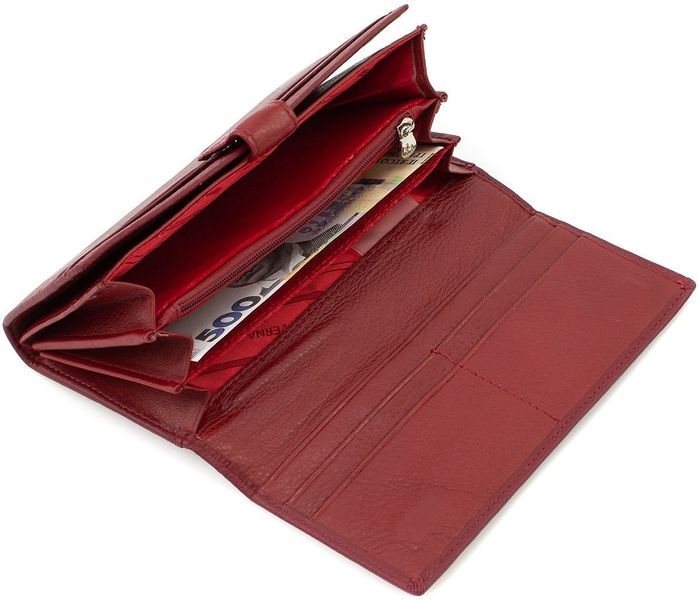 Бордовий шкіряний гаманець MARCO COVERNA mc1415-4 mc1415-4 фото