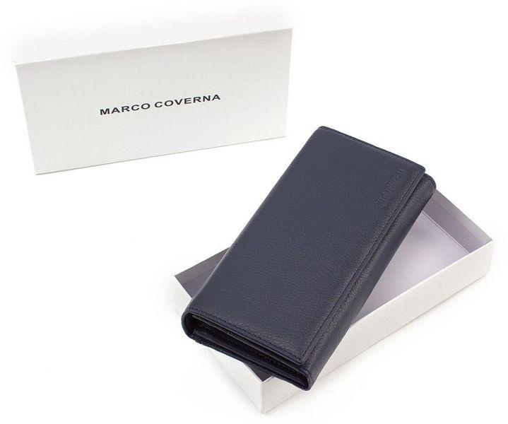 Синій шкіряний гаманець жіночий Marco Coverna mc1413-3 mc1413-3 фото