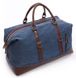 Дорожня сумка текстильна велика Vintage 20083 Синя 20083 фото 7