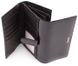 Чёрный кожаный кошелёк на магните Marco Coverna 403-2480-1 403-2480-1 фото 9