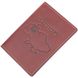 Обкладинка на паспорт у вінтажній шкірі Карта GRANDE PELLE 16772 Світло-коричнева 16772 фото 1