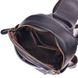 Превосходная сумка мужская через плечо из натуральной гладкой кожи 21286 Vintage Черная 55168 фото 4