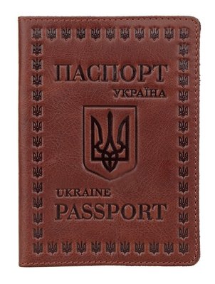 Надійна шкіряна обкладинка на паспорт SHVIGEL 16133 16133 фото
