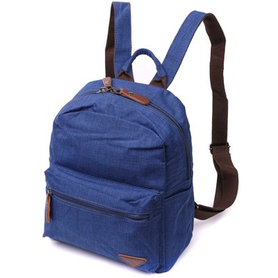 Текстильный удобный рюкзак унисекс Vintage 22244 Синий 56869 фото