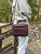 Жіноча шкіряна сумка через плече SGE WKR 001 bordo бордова WKR 001 bordo фото 4