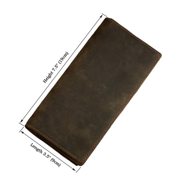 Бумажник мужской Vintage 14228 винтажная кожа Коричневый 14228 фото