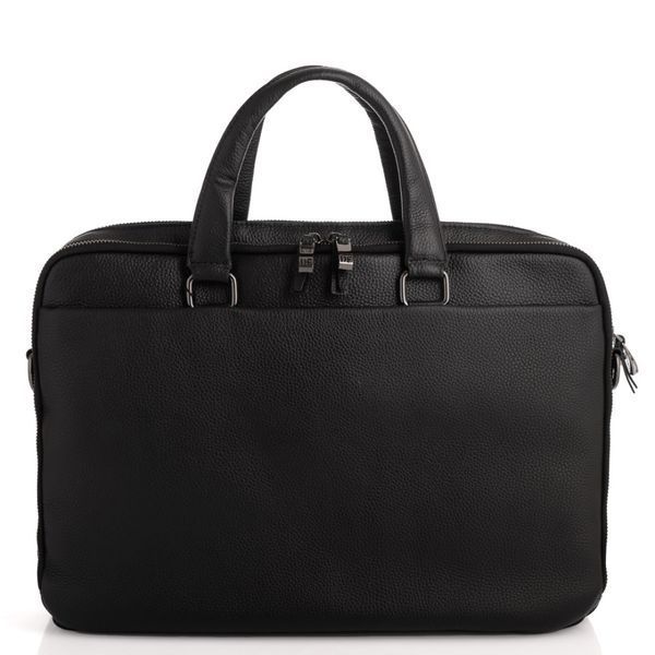 Чоловічий шкіряний портфель Dor Flinger DF5359-1black DF5359-1black фото