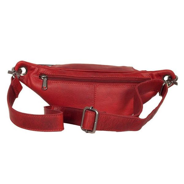 Красная поясная сумка из натуральной телячьей кожи Hill Burry HB3314 Red HB3314 Red фото