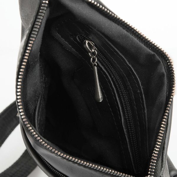 Шкіряна сумка слінг рюкзак через плече GA-6501-3md бренд TARWA GA-6501-3md фото
