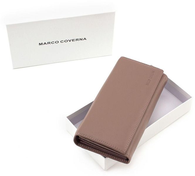 Пудровий шкіряний гаманець на магніті Marco Coverna mc1413-6 mc1413-6 фото