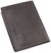 Темно-коричнева шкіряна обкладинка для паспорта Grande Pelle 212620 212620 фото 2