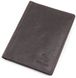 Темно-коричнева шкіряна обкладинка для паспорта Grande Pelle 212620 212620 фото 1