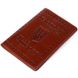 Надійна шкіряна обкладинка на паспорт SHVIGEL 16133 16133 фото 4