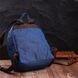 Текстильный удобный рюкзак унисекс Vintage 22244 Синий 56869 фото 8