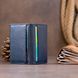 Визитница-книжка ST Leather 19217 Темно-синяя 19217 фото 10