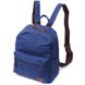Текстильний зручний рюкзак унісекс Vintage 22244 Синій 56869 фото 1