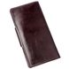 Бумажник вертикальный из кожи алькор на кнопках SHVIGEL 16171 Коричневый 16171 фото 2