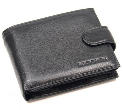 Чёрный кожаный портмоне Marco Coverna 3033-1 3033-1 фото