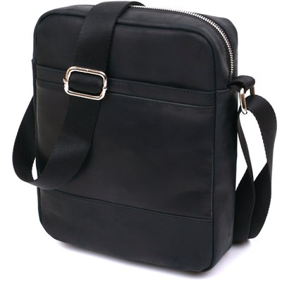 Винтажная мужская сумка через плечо Shvigel 16331 Черный 52616 фото