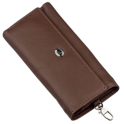 Мужской универсалный бумажник с ключницей ST Leather 18840 Коричневый 18840 фото