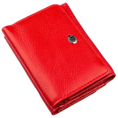 Яркий компактный женский бумажник ST Leather 18892 Красный 18892 фото