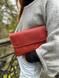 Жіноча шкіряна сумка клатч на 2 відділення SGE WV2 001 red червона WV2 001 red фото 5