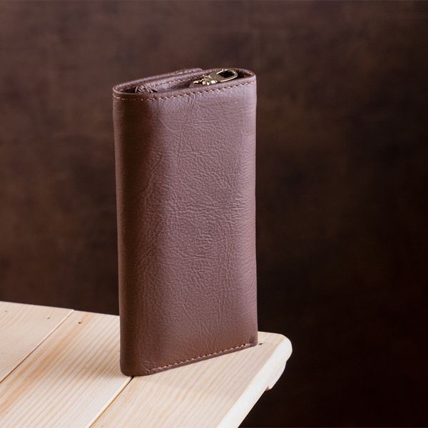 Чоловік універсалний гаманець з ключницею ST Leather 18840 Коричневий 18840 фото