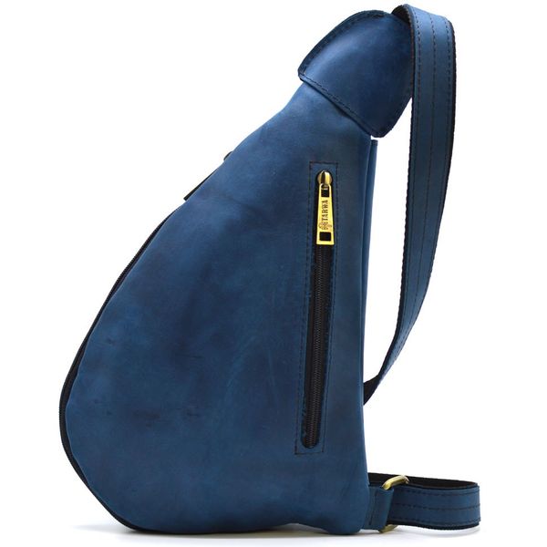 Нагрудная сумка рюкзак слинг кожаная на одно плечо RKsky-3026-3md TARWA RKsky-3026-3md фото