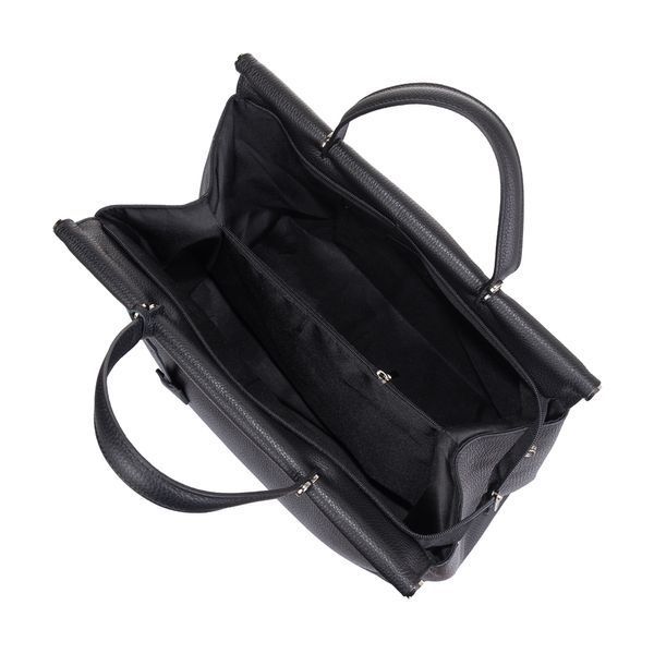 Чорна жіноча шкіряна сумка VIRGINIA CONTI VC02479BLACK VC02479BLACK фото