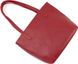 Жіноча шкіряна сумка червоного кольору Grande Pelle 772660 772660 фото 6