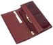 Бордовий шкіряний гаманець на магніті з лакової шкіри Marco Coverna 403-1010-4 403-1010-4 фото 7