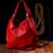 Багатофункціональна сумка жіноча на плече KARYA 20878 шкіряна Червоний 20878 фото 11