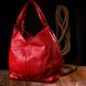 Багатофункціональна сумка жіноча на плече KARYA 20878 шкіряна Червоний 20878 фото 10