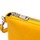 Жіноча сумка крос-боді з натуральної шкіри Shvigel 16344 Жовтий 52466 фото 4