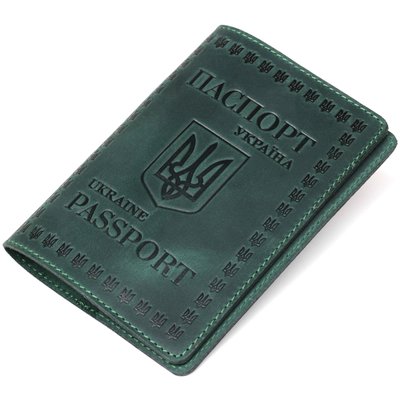Добротна обкладинка для паспорта з натуральної шкіри SHVIGEL 16134 16134 фото
