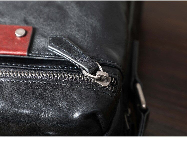 Невелика чоловіча сумочка через плече Bx6067 Black Bx6067 Black фото