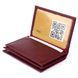 Визитница-книжка ST Leather 19218 Бордовая 19218 фото 5