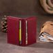Визитница-книжка ST Leather 19218 Бордовая 19218 фото 9