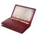 Визитница-книжка ST Leather 19218 Бордовая 19218 фото 3