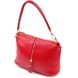 Женская яркая сумка через плечо из натуральной кожи 22136 Vintage Красная 22136 фото 1