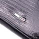 Интересное женское портмоне из лакированной фактурной кожи KARYA 21431 Черный 21431 фото 3