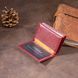 Визитница-книжка ST Leather 19218 Бордовая 19218 фото 8