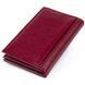 Визитница-книжка ST Leather 19218 Бордовая 19218 фото 2