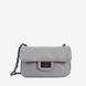Женская кожаная сумочка серого цвета VIRGINIA CONTI VC1412 Light-grey VC1412 Light-grey фото 1