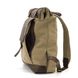Ролл-ап рюкзак из кожи и песочный канвас TARWA RSc-5191-3md RSc-5191-3md фото 8