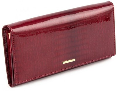 Красный лаковый кошелёк из натуральной кожи для женщин Marco Coverna 403-1010-2 403-1010-2 фото