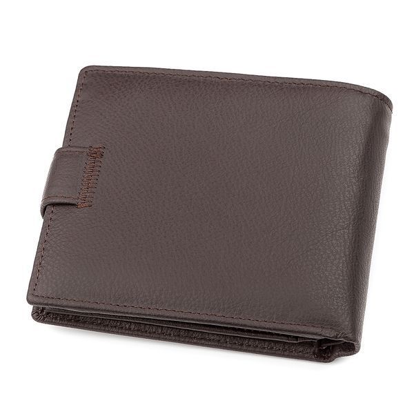 Чоловічий гаманець ST Leather 18340 (ST138) надійний Коричневий 18340 фото