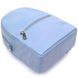 Шкіряний жіночий рюкзак із натуральної шкіри Shvigel 16303 Блакитний 52617 фото 2