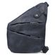 Мужская сумка-слинг через плечо микс канваса и кожи TARWA RKK-6402-3md RKK-6402-3md фото 4