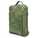 Рюкзак для ноутбука 15 дюймов RE-1240-4lx в зеленой коже крейзи хорс RE-1240-4lx фото